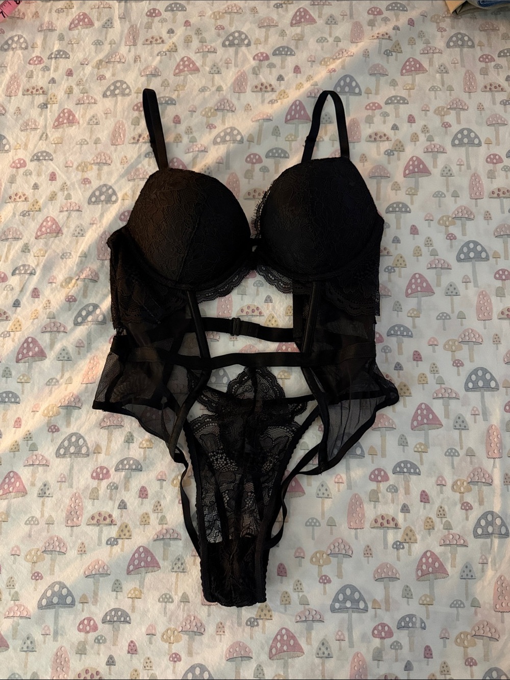 Victoria's Secret teddy one-piece body suit